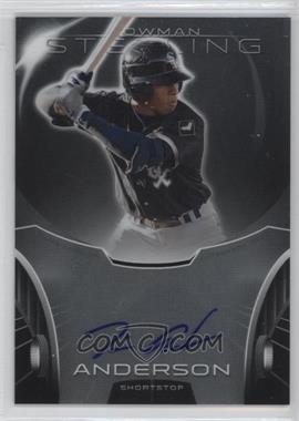 2013 Bowman Sterling - Prospect Autographs #BSAP-TA - Tim Anderson