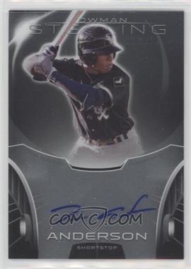 2013 Bowman Sterling - Prospect Autographs #BSAP-TA - Tim Anderson