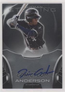 2013 Bowman Sterling - Prospect Autographs #BSAP-TA - Tim Anderson