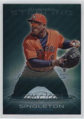 2013 Bowman Sterling - Prospects - Blue Refractor #BSP-21 - Jonathan Singleton /25