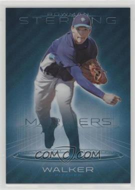 2013 Bowman Sterling - Prospects - Blue Refractor #BSP-6 - Taijuan Walker /25