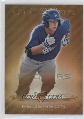 2013 Bowman Sterling - Prospects - Gold Refractor #BSP-23 - Joc Pederson /50