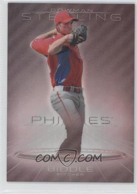 2013 Bowman Sterling - Prospects - Refractor #BSP-24 - Jesse Biddle /199