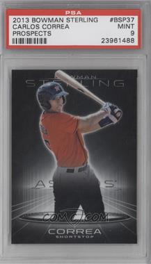 2013 Bowman Sterling - Prospects #BSP-37 - Carlos Correa [PSA 9 MINT]