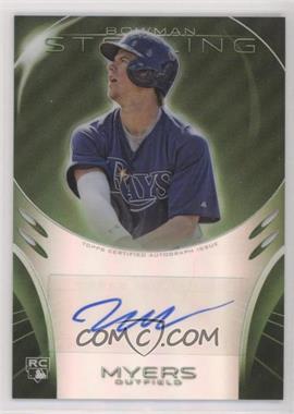 2013 Bowman Sterling - Rookie Autographs - Green Refractors #BSAR-WM - Wil Myers /125