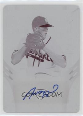 2013 Bowman Sterling - Rookie Autographs - Printing Plate Magenta #BSAR-AWO - Alex Wood /1