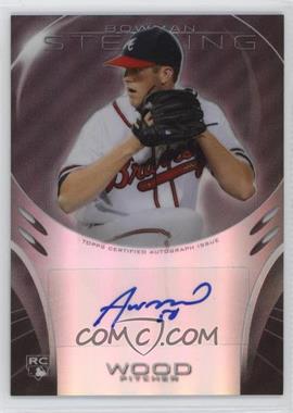 2013 Bowman Sterling - Rookie Autographs - Refractors #BSAR-AWO - Alex Wood /150