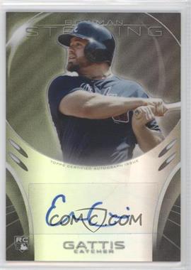 2013 Bowman Sterling - Rookie Autographs - Refractors #BSAR-EG - Evan Gattis /150