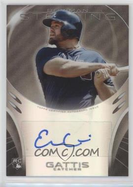 2013 Bowman Sterling - Rookie Autographs - Refractors #BSAR-EG - Evan Gattis /150