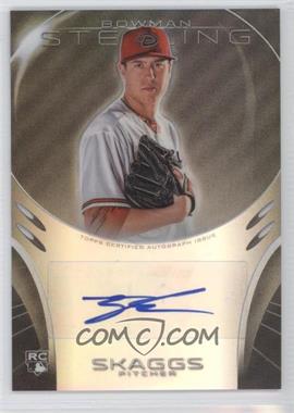 2013 Bowman Sterling - Rookie Autographs - Refractors #BSAR-TS - Tyler Skaggs /150