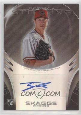 2013 Bowman Sterling - Rookie Autographs - Refractors #BSAR-TS - Tyler Skaggs /150