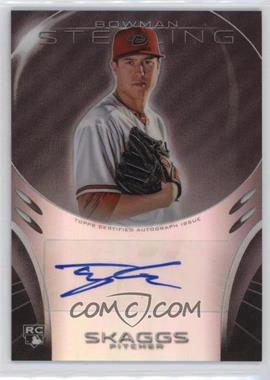 2013 Bowman Sterling - Rookie Autographs - Refractors #BSAR-TS - Tyler Skaggs /150