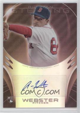 2013 Bowman Sterling - Rookie Autographs - Ruby Refractors #BSAR-AW - Allen Webster /99