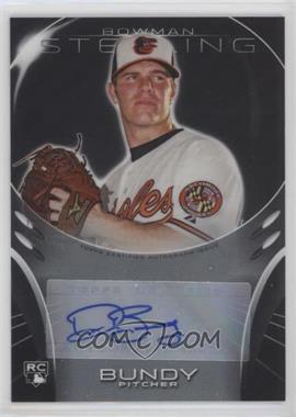 2013 Bowman Sterling - Rookie Autographs #BSAR-DB - Dylan Bundy