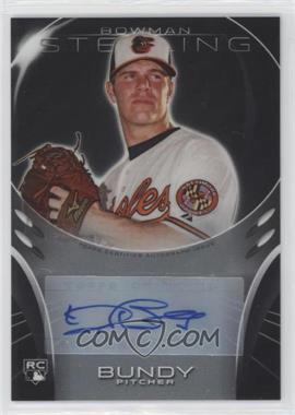 2013 Bowman Sterling - Rookie Autographs #BSAR-DB - Dylan Bundy