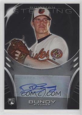 2013 Bowman Sterling - Rookie Autographs #BSAR-DB - Dylan Bundy