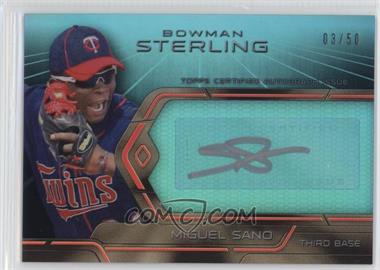 2013 Bowman Sterling - Signings - Blue Sapphire #BSS-MS - Miguel Sano /50