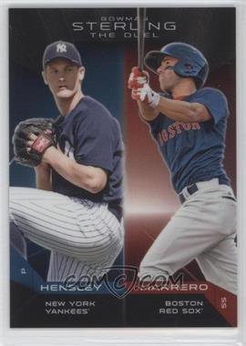 2013 Bowman Sterling - The Duel #TD-HM - Ty Hensley, Deven Marrero