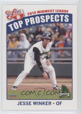 2013 Choice Midwest League Top Prospects - [Base] #12 - Jesse Winker