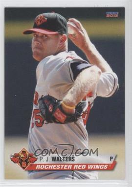 2013 Choice Rochester Red Wings - [Base] #27 - P.J. Walters