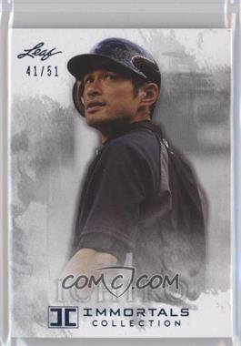 2013 Leaf Ichiro Immortals Collection - [Base] #7 - Ichiro Suzuki /51