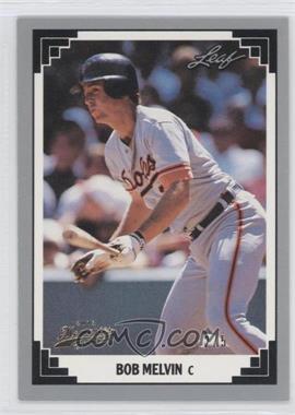 2013 Leaf Memories - 1991 Leaf Buyback - Gold #240 - Bob Melvin /5