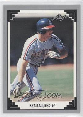 2013 Leaf Memories - 1991 Leaf Buyback - Gold #316 - Beau Allred /5