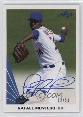 2013 Leaf Memories - Autographs - Blue #A-RM1 - Rafael Montero /50