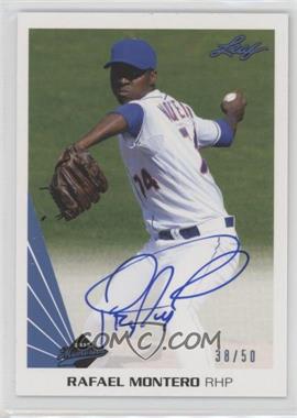 2013 Leaf Memories - Autographs - Blue #A-RM1 - Rafael Montero /50