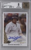 Hunter Renfroe [BGS 8 NM‑MT] #/25