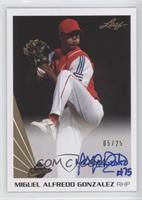 Miguel Alfredo Gonzalez #/25