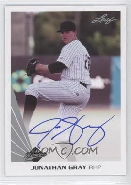 2013 Leaf Memories - Autographs #A-JG1 - Jonathan Gray