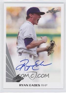 2013 Leaf Memories - Autographs #A-RE1 - Ryan Eades