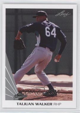 2013 Leaf Memories - [Base] #B-TW1 - Taijuan Walker