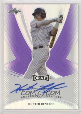 2013 Leaf Metal Draft - [Base] - Prismatic Purple #BA-HR1 - Hunter Renfroe /50