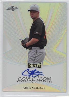 2013 Leaf Metal Draft - [Base] #BA-CA1 - Chris Anderson