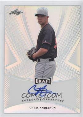 2013 Leaf Metal Draft - [Base] #BA-CA1 - Chris Anderson