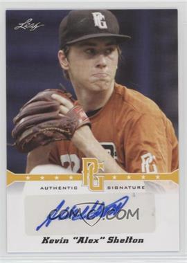 2013 Leaf Perfect Game Showcase - Autographs - Gold #A-KAS - Kevin "Alex" Shelton /50