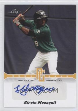 2013 Leaf Perfect Game Showcase - Autographs - Gold #A-KM3 - Kirvin Moesquit /50