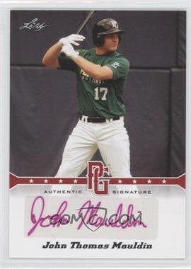 2013 Leaf Perfect Game Showcase - Autographs - Red #A-JTM - John Thomas Maudlin /5