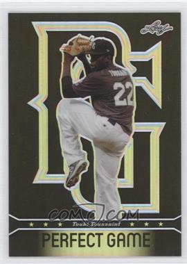 2013 Leaf Perfect Game Showcase - Metal - Black #BM-TT1 - Touki Toussaint