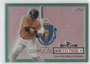 2013 Leaf Perfect Game Showcase - State Pride - Green #SP-JB1 - Justin Bellinger /10