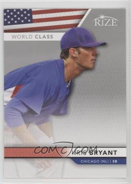 2013 Leaf Rize - World Class #WC-2 - Kris Bryant