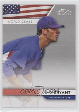 2013 Leaf Rize - World Class #WC-2 - Kris Bryant