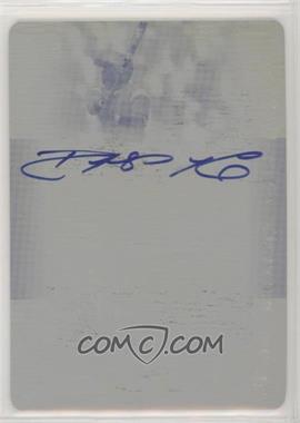2013 Leaf Trinity - Patch Autographs - Printing Plate Yellow #DTP-PE1 - Phil Ervin /1