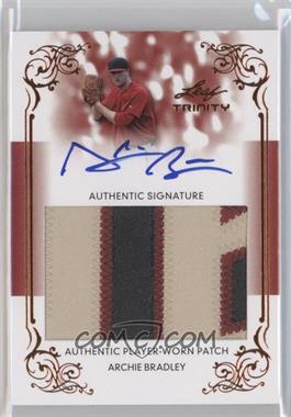 2013 Leaf Trinity - Patch Autographs #DTP-AB2 - Archie Bradley