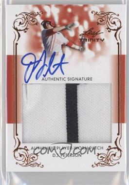 2013 Leaf Trinity - Patch Autographs #DTP-DJP - D.J. Peterson