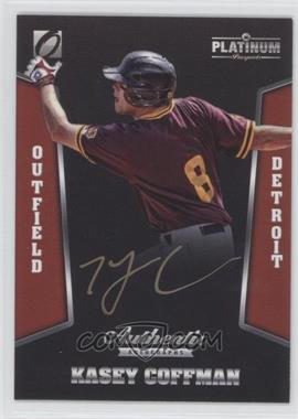 2013 Onyx Platinum Prospects - Autographs - Gold Ink #PPAKC - Kasey Coffman /175