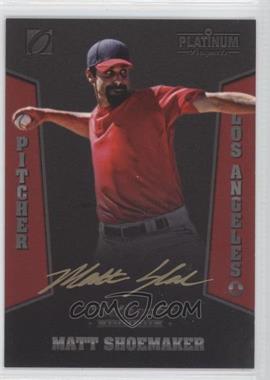 2013 Onyx Platinum Prospects - Autographs - Gold Ink #PPAU52 - Matt Shoemaker /150