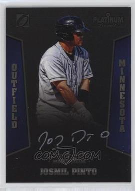 2013 Onyx Platinum Prospects - Autographs - Silver Ink #PPAU26 - Josmil Pinto /175